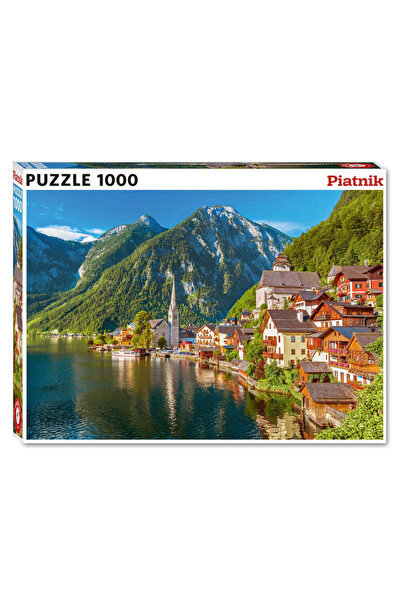 Piatnik Puzzle Piatnik, Hallstatt Village, 1000 piese