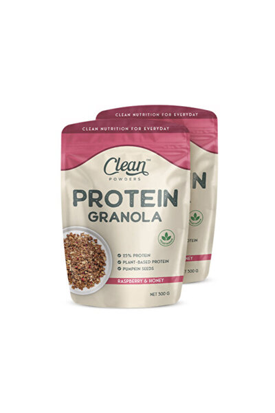 Clean Powders Meyveli & Ballı Protein Granola 300 Gr 2 Adet - AHUDUDU-BAL