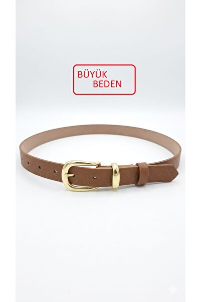 Gradelli Kadın Kemer Büyük Beden Casual Toka Köprü Detaylı