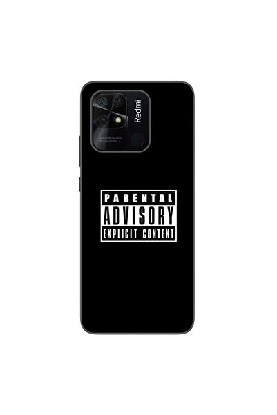 OEM Husa compatibila cu Xiaomi Redmi 10C Silicon Gel Tpu Model Parental Advisory