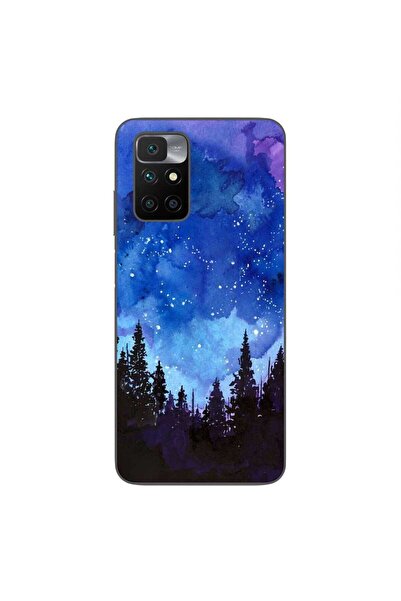 OEM Case compatible with Xiaomi Redmi 10 Silicone Gel Tpu Model Night Forest