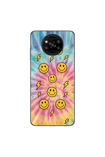 OEM Husa compatibila cu Xiaomi Poco X3 Pro Silicon Gel Tpu Model Retro Smiley...