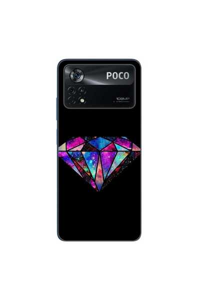 OEM Husa compatibila cu Xiaomi Poco X4 Pro Silicon Gel Tpu Model Diamond Black