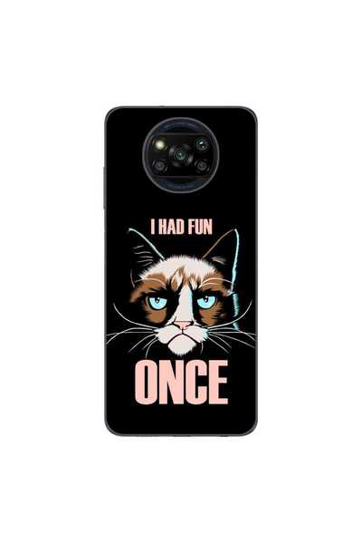OEM Husa compatibila cu Xiaomi Poco X3 Pro Silicon Gel Tpu Model Grumpy Cat