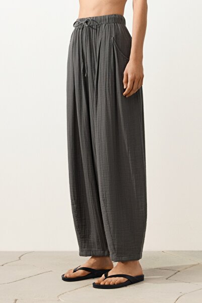 Oysho %100 pamuklu Balloon pantolon
