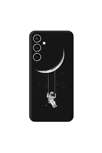Other Samsung S24 Plus Swing on the moon Transparent Silicone TPU Θήκη