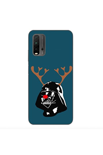 OEM Husa compatibila cu Xiaomi Redmi 9T Silicon Gel Tpu Model Craciun Darth V...