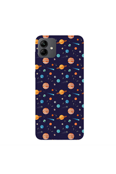 Other Samsung A04 Planets Transparent Silicone TPU Θήκη