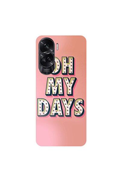 Other Honor 90 Lite 5G Oh my days Transparent Silicone TPU Θήκη