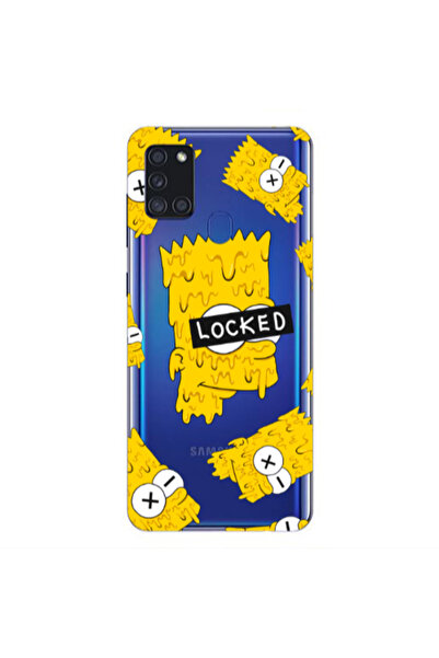 Other Samsung A21S Bart Simpson Transparent Silicone TPU Θήκη
