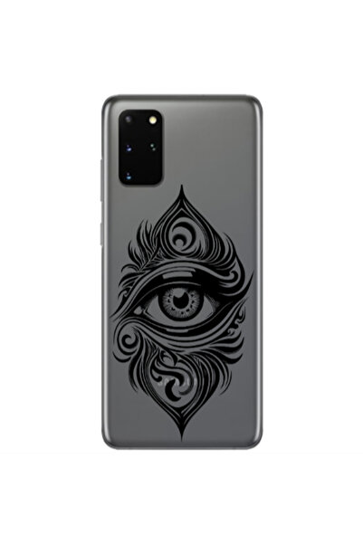 Other Samsung S20 Plus Eye patterned drawing Transparent Silicone TPU Θήκη