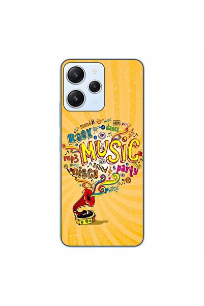 OEM Θήκη συμβατή με Xiaomi Redmi 12 4G Σιλικόνης Τζελ TPU με σχέδιο Μουσική σ...