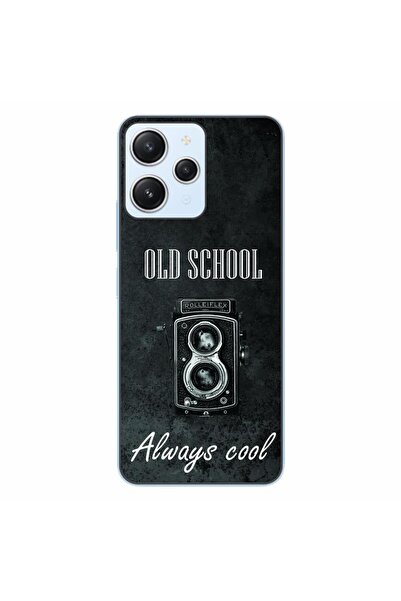 OEM Husa compatibila cu Xiaomi Redmi 12 4G Silicon Gel Tpu Model Retro Camera