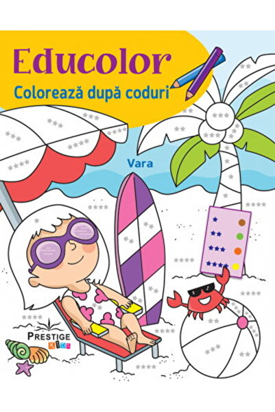 Editura Prestige Coloreaza dupa Coduri: Vara