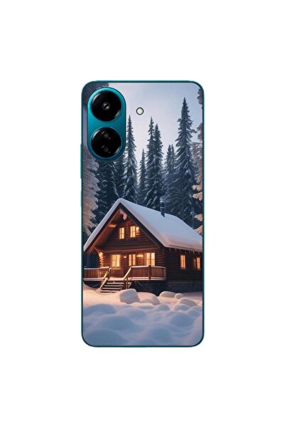 OEM Husa compatibila cu Xiaomi Redmi 13C 4G Silicon Gel Tpu Model Peisaj Iarn...