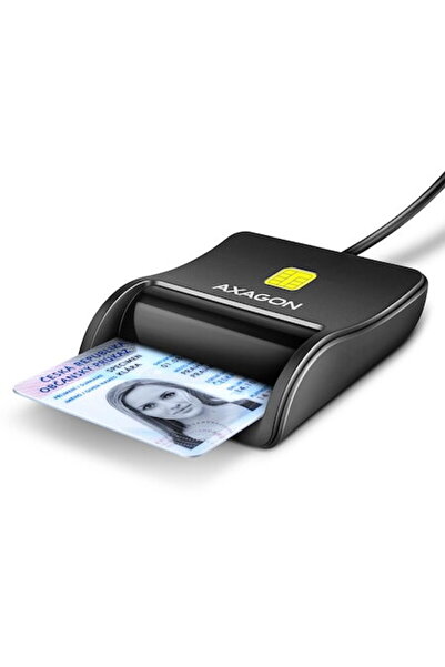 Axagon Cititor SIM Smart Card PocketReader, CRE-SM3N, USB 2.0