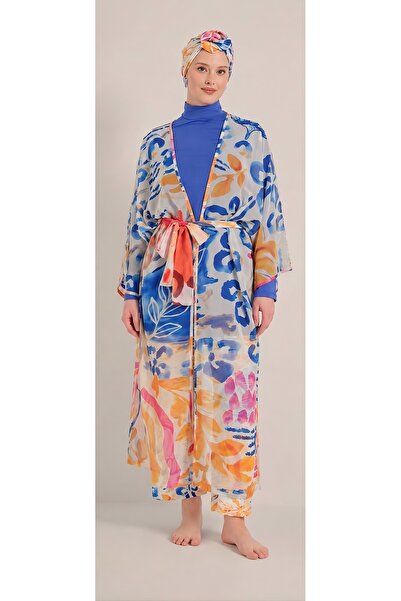 Pimody Women's 7 Piece Hijab Swimsuit Pareo Scarf Set