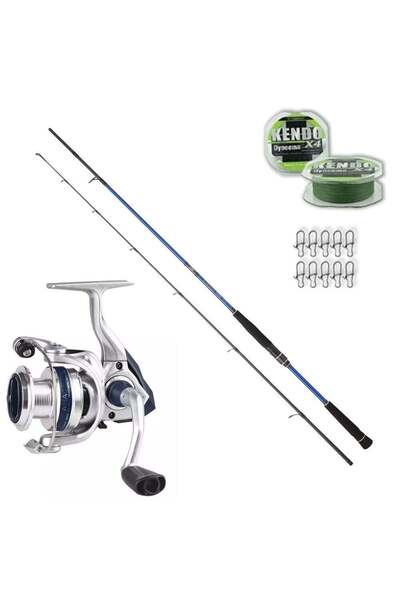 daiwa Samurai 270cm 14-42gr - Okuma Aria 4000 Spin Olta Seti