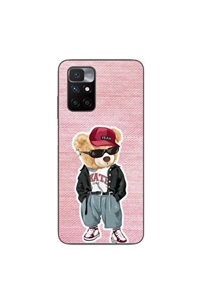 OEM Case compatible with Xiaomi Redmi 10 Silicone Gel Tpu Pattern Pink Jeans ...