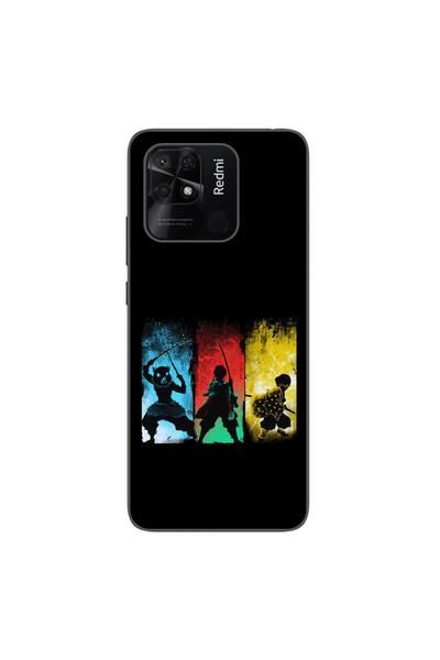OEM Husa compatibila cu Xiaomi Redmi 10C Silicon Gel Tpu Model Demon Slayer Team