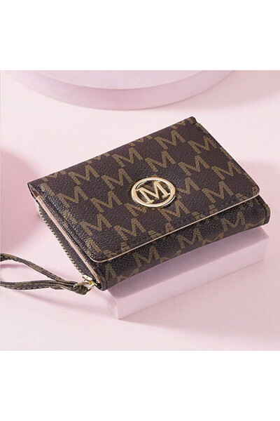 familystore Women's lightweight wallet with embroidered design