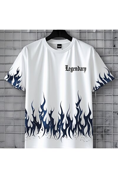 ZEMLİYA Unisex Oversize Sporty Special Design Printed