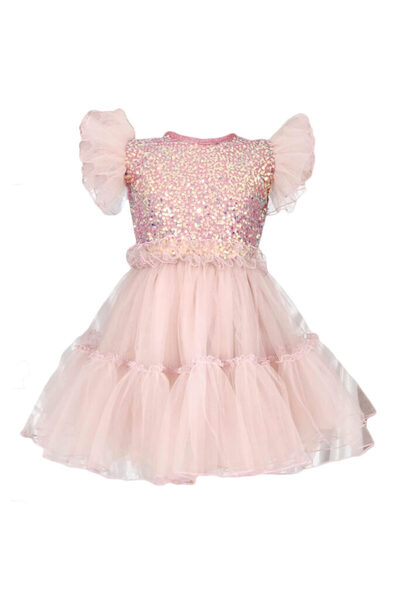 fantasialand Rochie de petrecere model Antonia, paiete roz