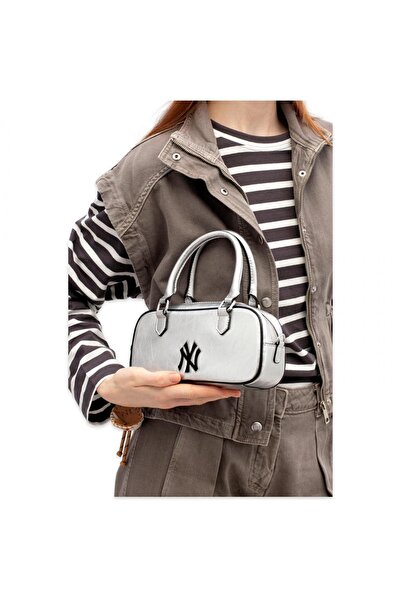 AROW New York Yankees Mlb_023 11X17X7 El Gümüş Kadın Çanta
