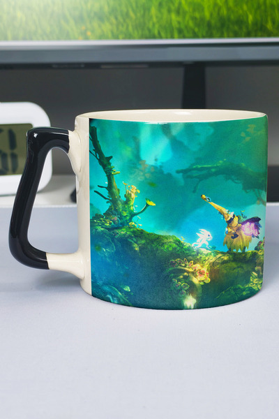 ZipZap Ori and the Will of the Wisps Printed Ceramic Luxury Mug (1 Piece) Cus...