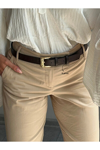 LİA KEMER Lend Lia Model Buckle Jacket Belt Dress Belt Trouser Belt