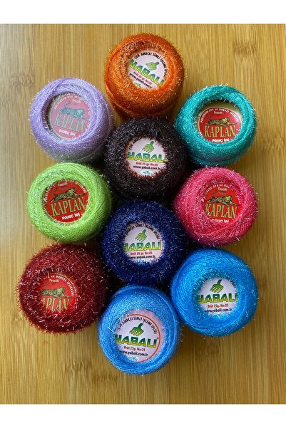 Lorin hobi Glittery Punch Strings Mixed 10-Pack Set;7