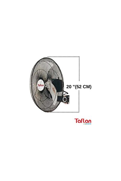 Kaşkar / Taflan Taflan Faw 20 Duvar Vantilatörü - (50 Cm)