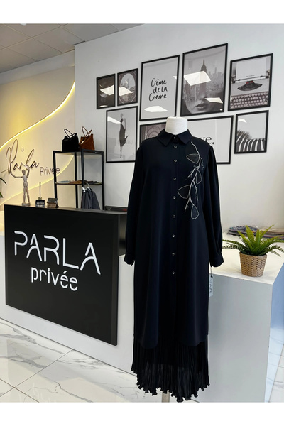 Parla Prive Desenli İşlemeli Tunik