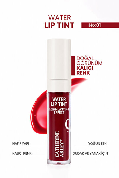 Catherine Arley WATER LIP TINT RUJ 5 ML FIERY RED 01