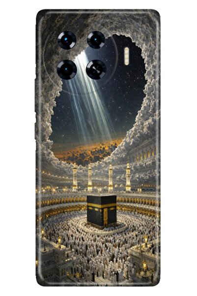 TECNO Spark 20 Pro+ Plus Kılıf Kutsal Topraklar Temalı Desenli Darbe Emici Si...