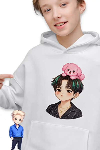 OEM Hanorac Copii Baieti Shinee Key Chibi Kpop