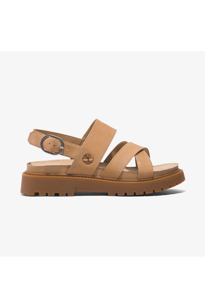 Timberland Clairemont Way Backstrap Kadın Bej Sandalet