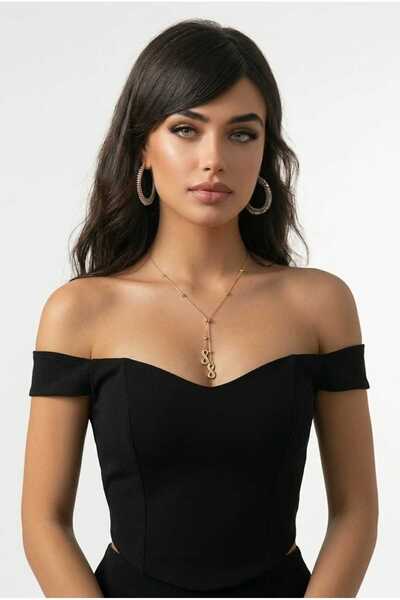 NN LANT CELINE ,INFINIT ,Otel inoxidabil placat cu aur 14 k