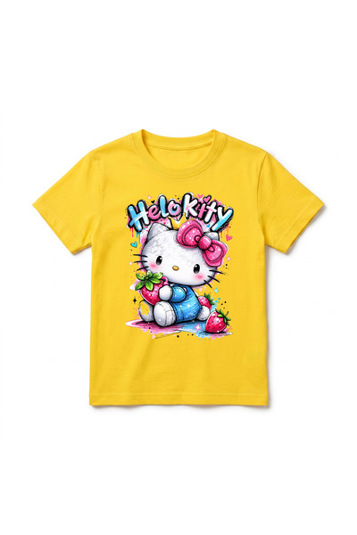 URBANTRENDSTORE Hello Kitty unisex majica za devojčice i dečake, osnovna maji...