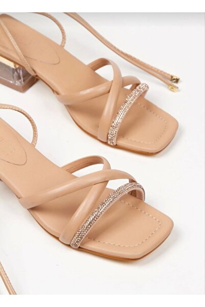 DYG STORE Stylish 3 cm Heeled Shoes with Ankle Strap