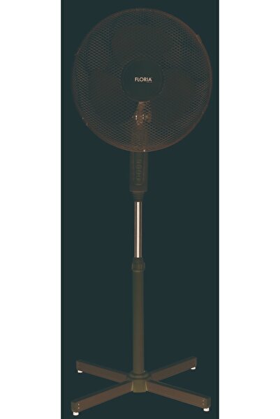 Floria Ventilator de podea ZLN1180 - 40W, 40cm, motor silențios, alb