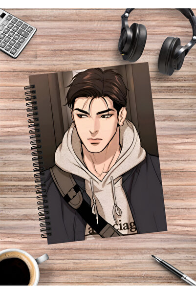 mertfigur Jinx Jaekyung Dan Bl Anime Spiral Notebook A5 (50 Sheets)