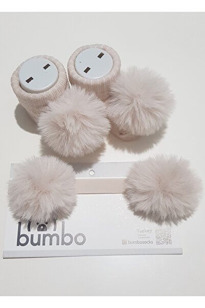 Baby by Bumbo Pompom Hair Band and Socks 2-Piece Gift Set