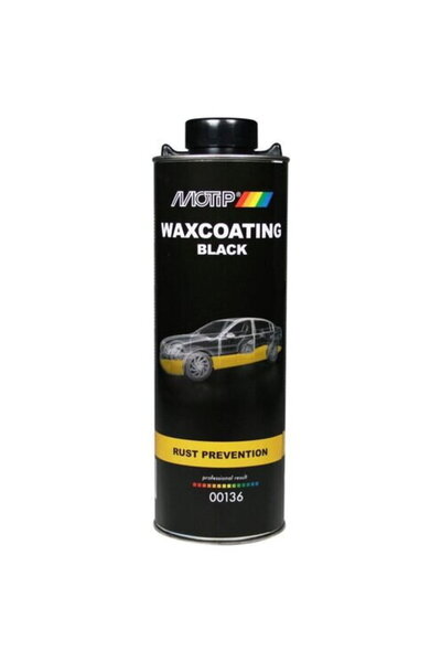 Motip Anti-corrosion wax for car body protection Waxcoating, black, 1000ml