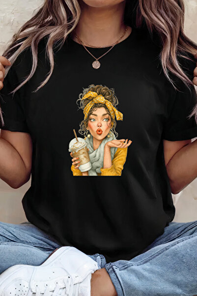 Sarah's Boutique Women's T-shirt – 100% cotton – Chic Coffee