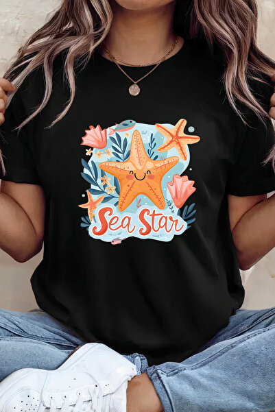 Sarah's Boutique Women's T-shirt – 100% cotton – Sea Star