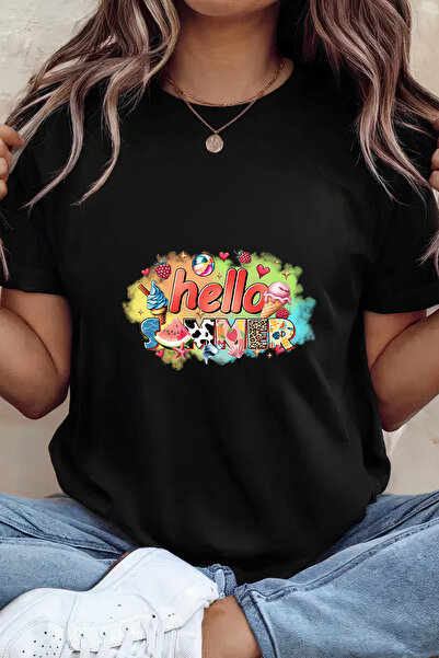 Sarah's Boutique Women's T-shirt – 100% cotton – Fruity Hello