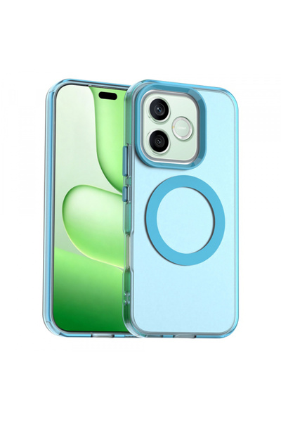 Techsuit MagSafe Case for Honor 600 Lite, Techsuit, CandyCase, Blue