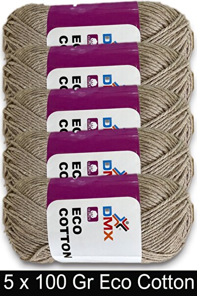 Diva İplik Dmx prirodni pamuk - pamučni konopac - 5 x 100 grama (paket od 5) 257