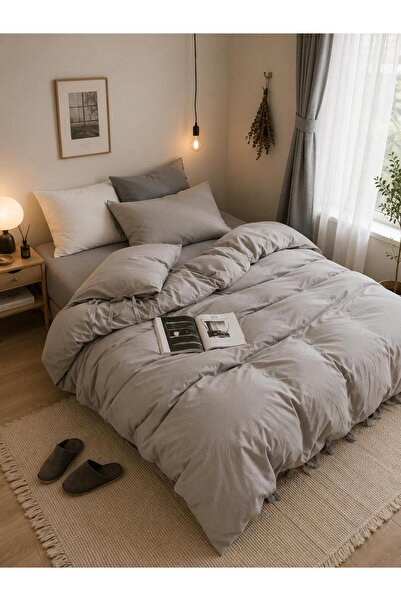 Pamuku Double Sided Double Duvet Cover Set